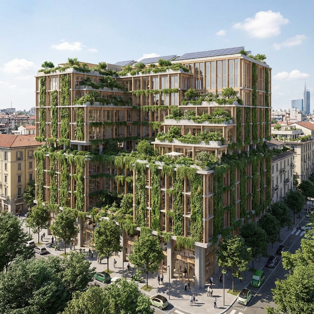 Outside staircase to illustrate ESG